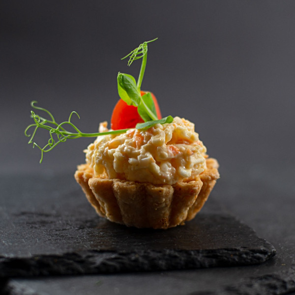 Siera groziņi ar siera salātiem, 1gab