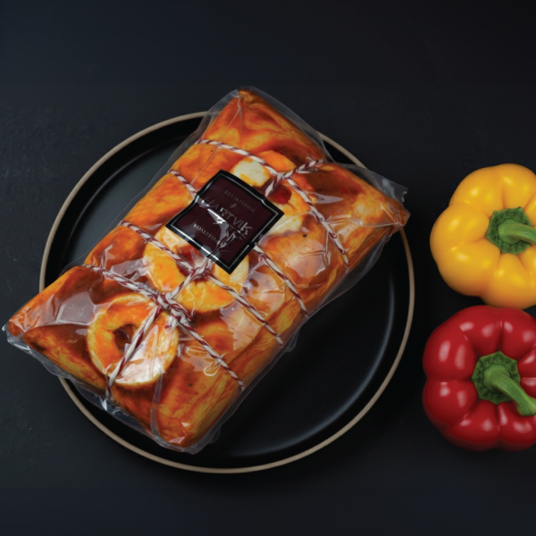 Marinēts cūkgaļas lāpstiņas cepetis ar saldo papriku, (1gab~1500kg)