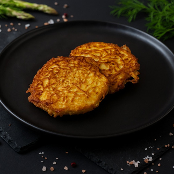 Kartupeļu pankūkas ar gaļu, 1gab (110g)