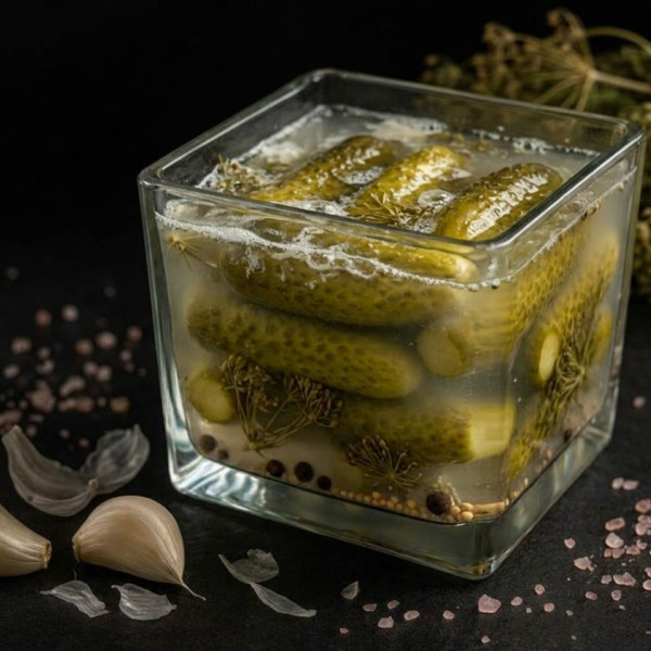 Sālīti gurķi, "fasēti - 500g"