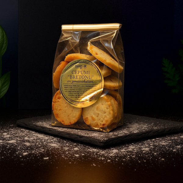 Cepumi ''Bretoņu'' ar zemesriekstiem 150gr.