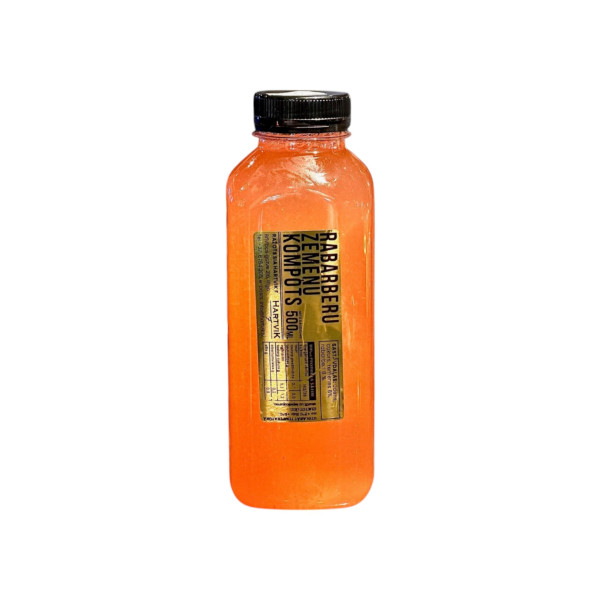 Rabarberu zemeņu kompots (500ml)