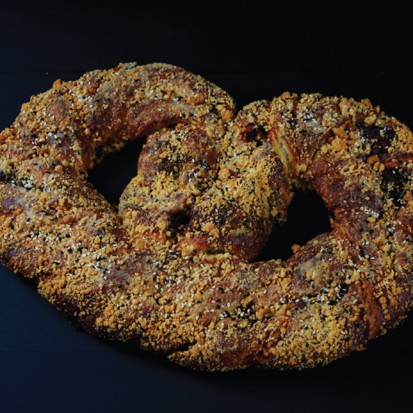 Sāļais kliņģeris ar vistas gaļu