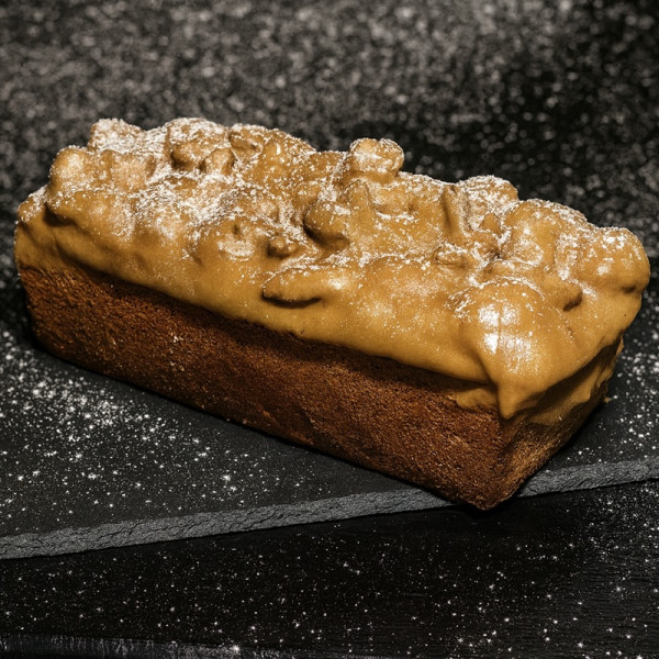 Banānu kēkss ar sāļo karameli un pekanriekstiem 660g