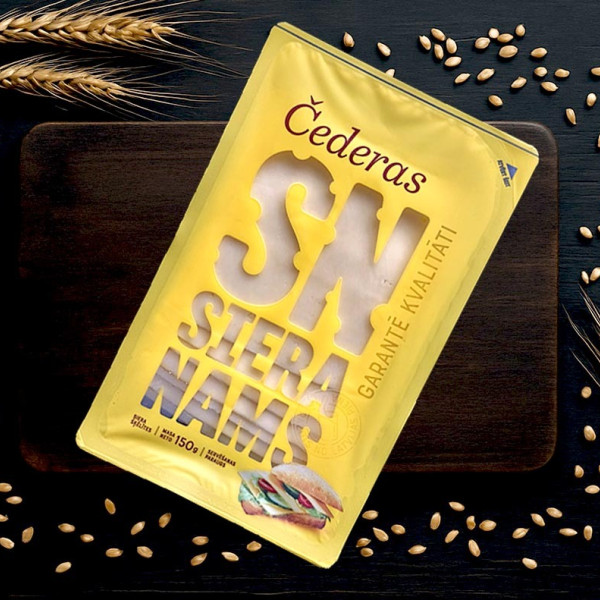 Siers "Čederas" SN šķēlītes 150 gr