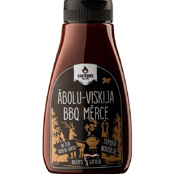 BBQ mērce ābolu-viskija  (270 gr)