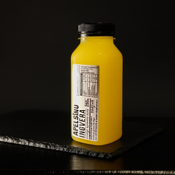 Svaigi spiesta sula Apelsīnu - ingvera 250ml.
