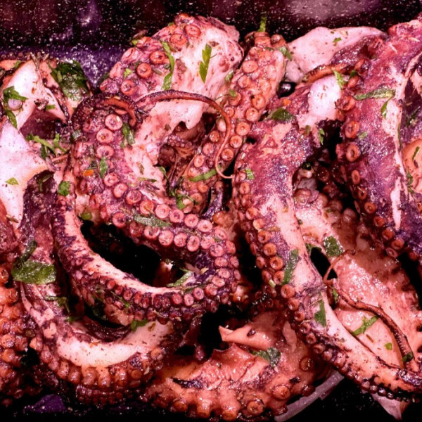 Astoņkāju taustekļi (vārīti)