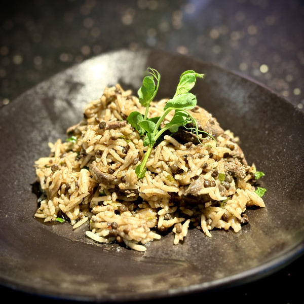 ''Pilaf'' ar cāļu aknām (450g)