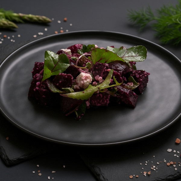 Biešu salāti ar kazas sieru 190g