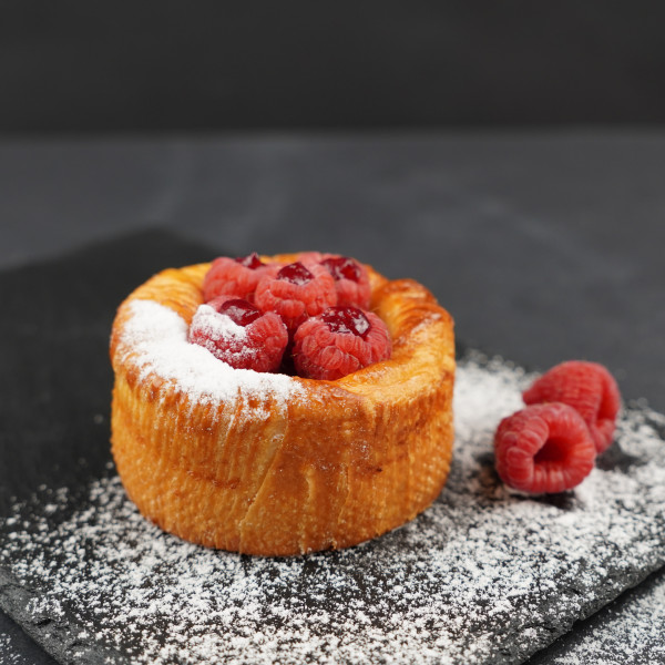 Franču smalkmaizīte "Aveņu ar vārīto krēmu", 115g