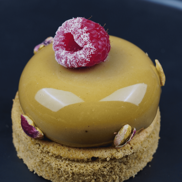 Kūciņa "Pistāciju - aveņu elegance", 110g