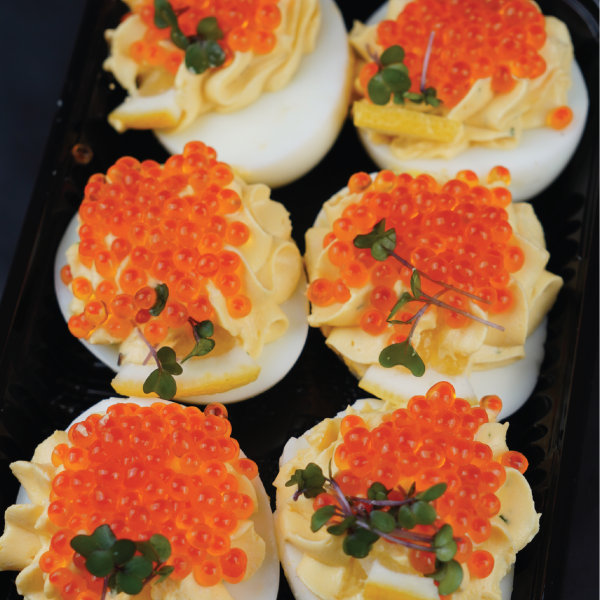 Pildītas olas ar ikriem, 250g