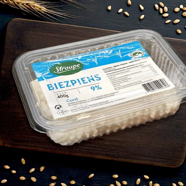 Biezpiens pilnpiena 9% 400g