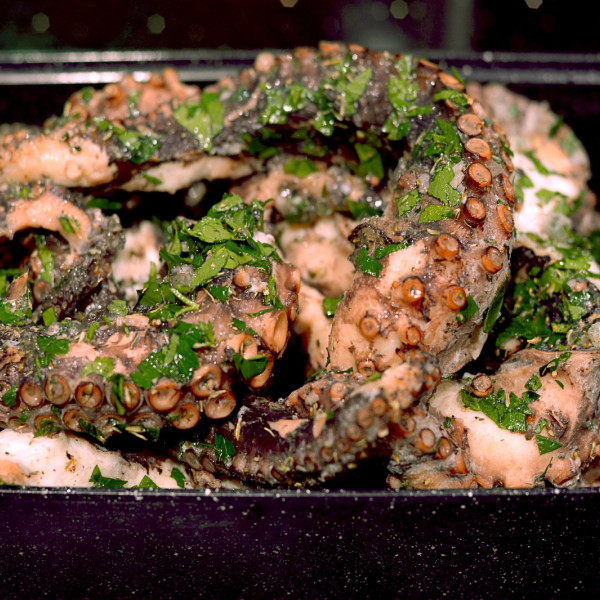 Astoņkāju taustekļi (vārīti)