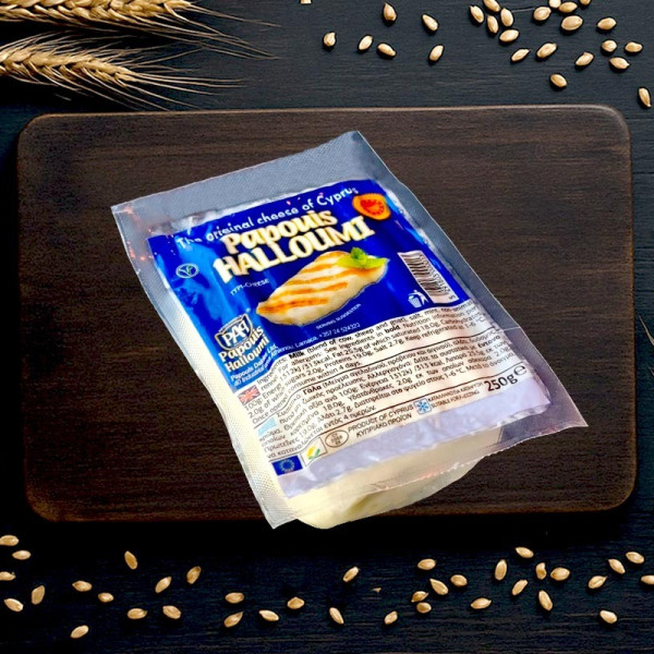 Puscietais siers PAPOUIS HALLOUMI, 25%, 250g