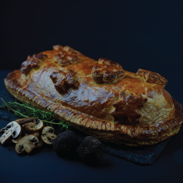 Liellopa filejas “Wellington” ar sēņu trifeļu masu (~1000-1200g)