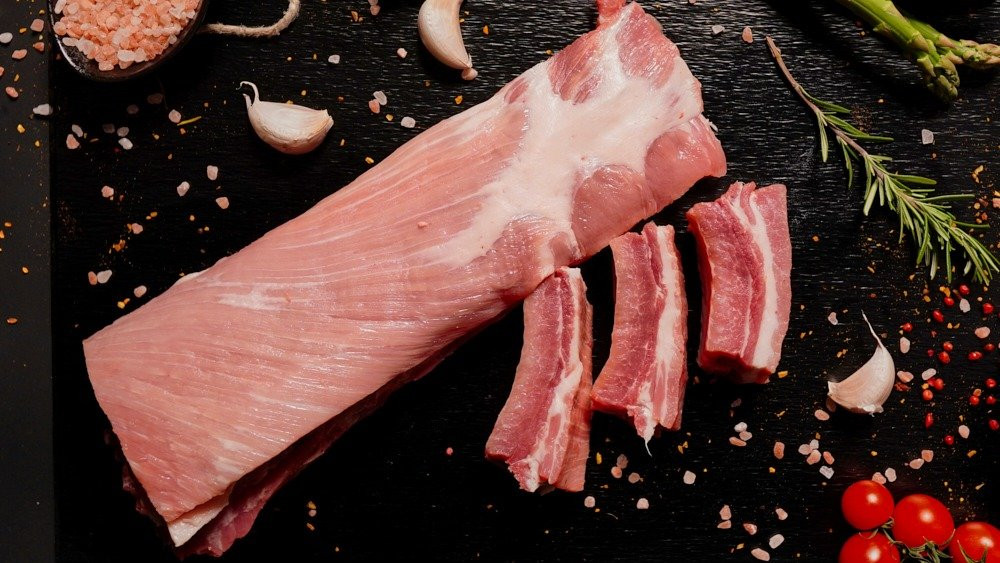 Atdzesētas cūkgaļas ribiņas - biezās