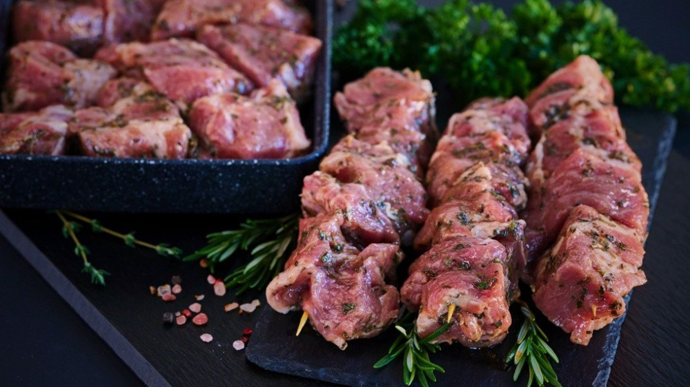 Marinēts cūkgaļas šašliks "Mājas"