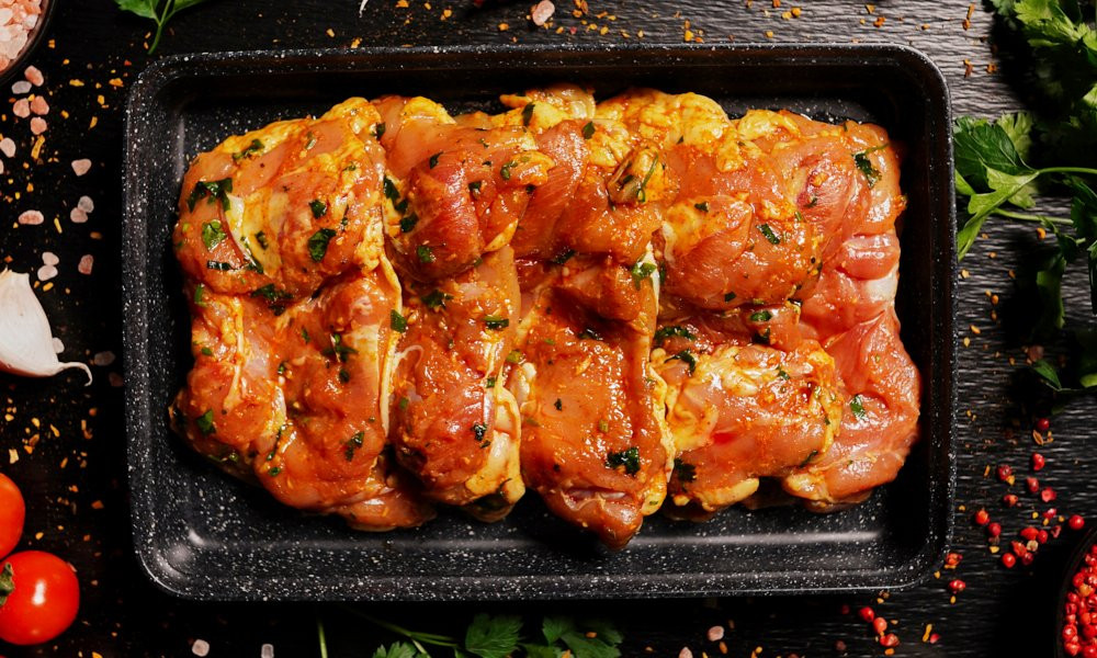 Marinēti cāļu šķiņķīši ar ingveru un medu