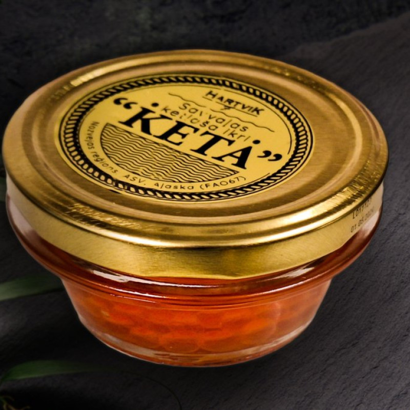 Savvaļas Ketlaša ikri ''Keta''