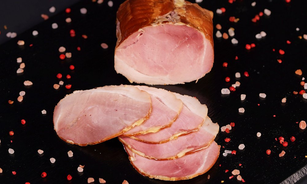 Kūpināta cūkgaļas rulete "Ķiploku" vak.