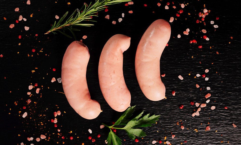 Vārītas cūkgaļas sardeles