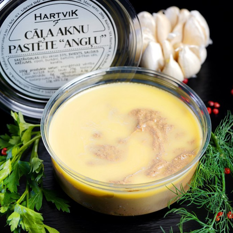 Cāļa aknu pastēte "Angļu"