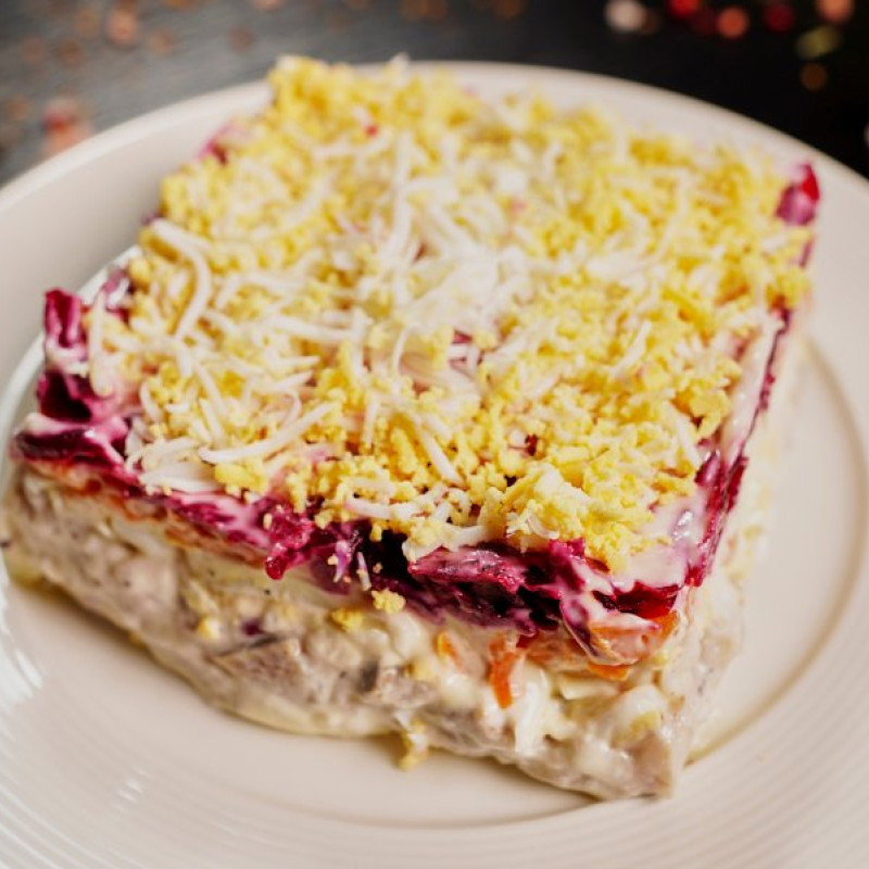 Siļķe kažokā (350g)