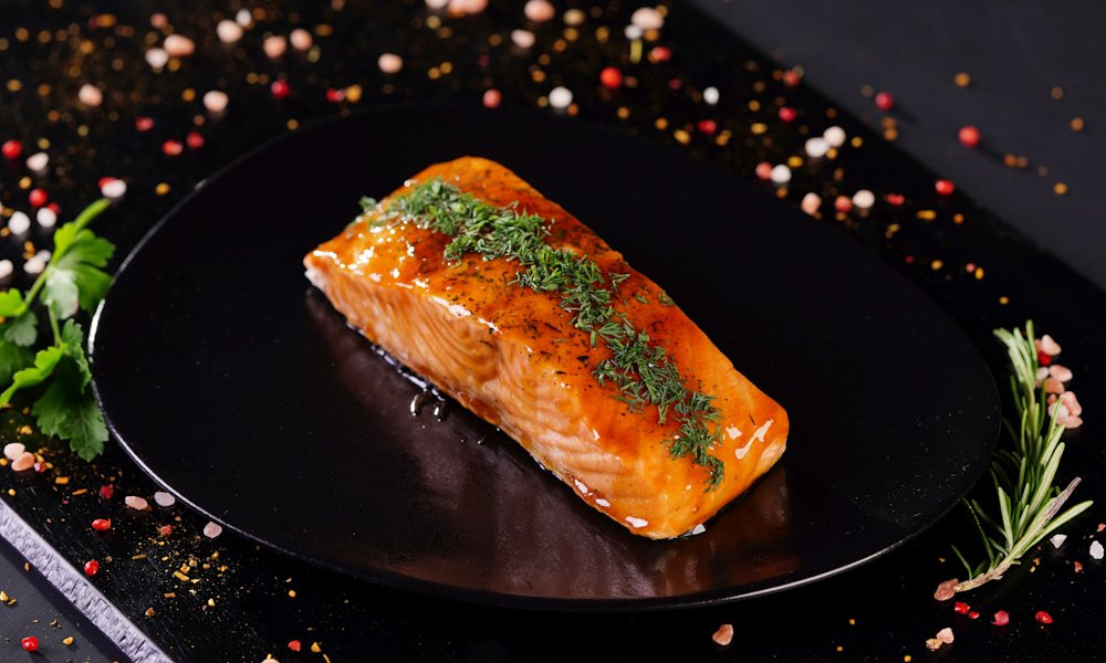 Cepta laša fileja terijaki mērcē (410g)