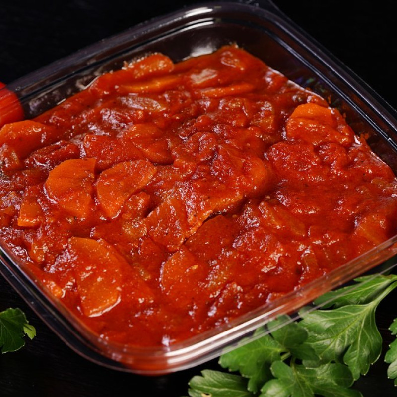 Ceptas reņģes sarkanajā marinādē (450g)
