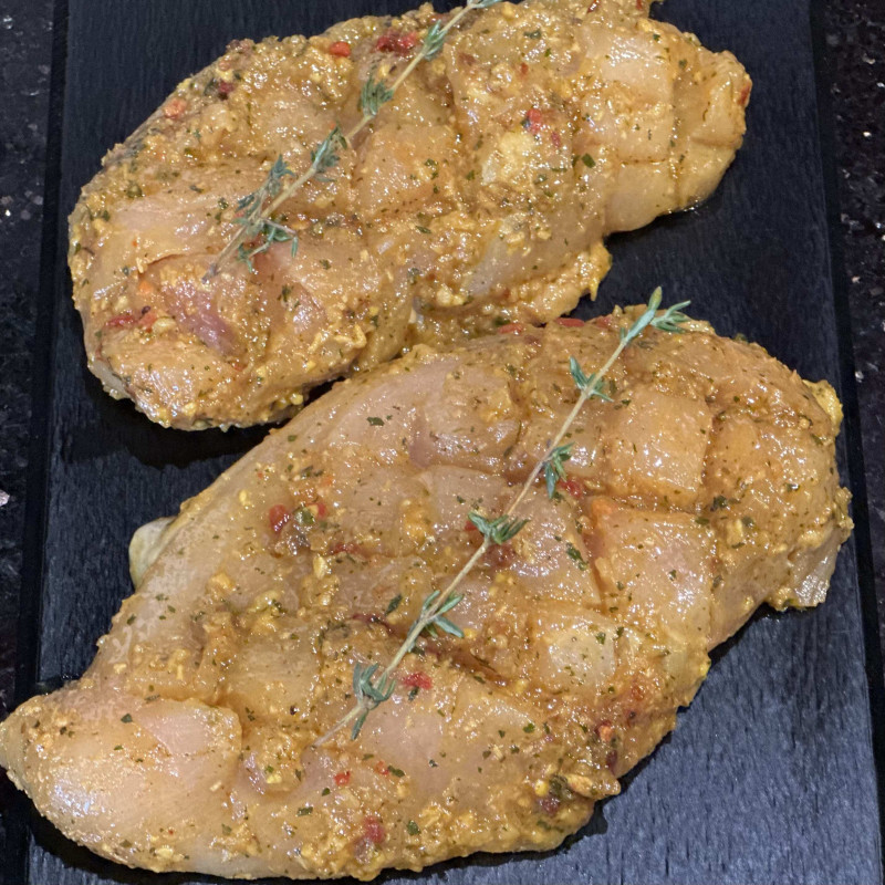 Маринованное куриное филе