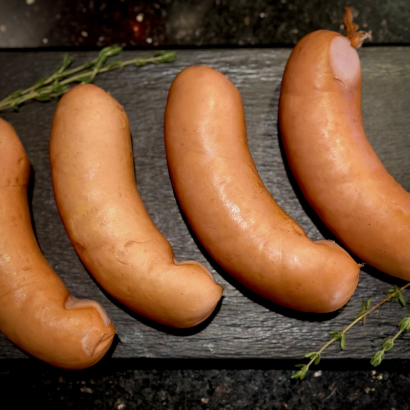 Vārītas,dūmotas sardeles ''Špikački''