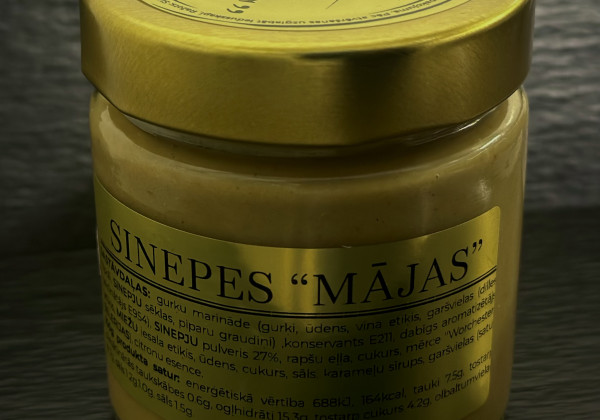 "Mājas" sinepes 200g