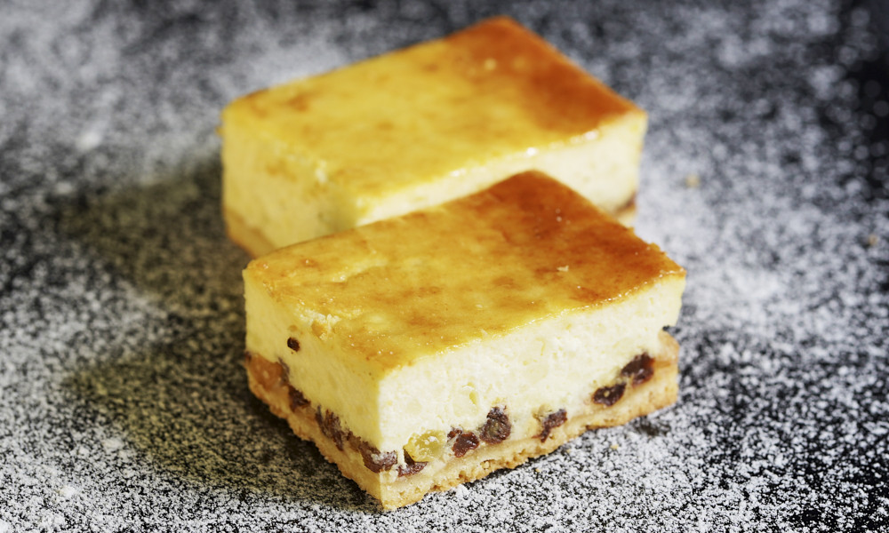 Biezpiena plātsmaize ar rozīnēm 160g