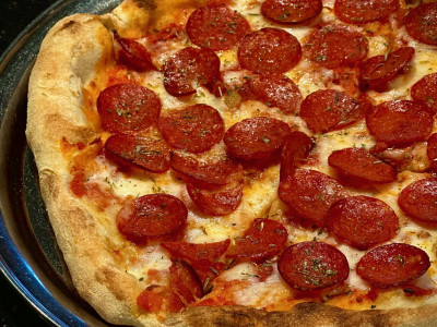 Pica ar Mocarellu un Pepperoni 400g