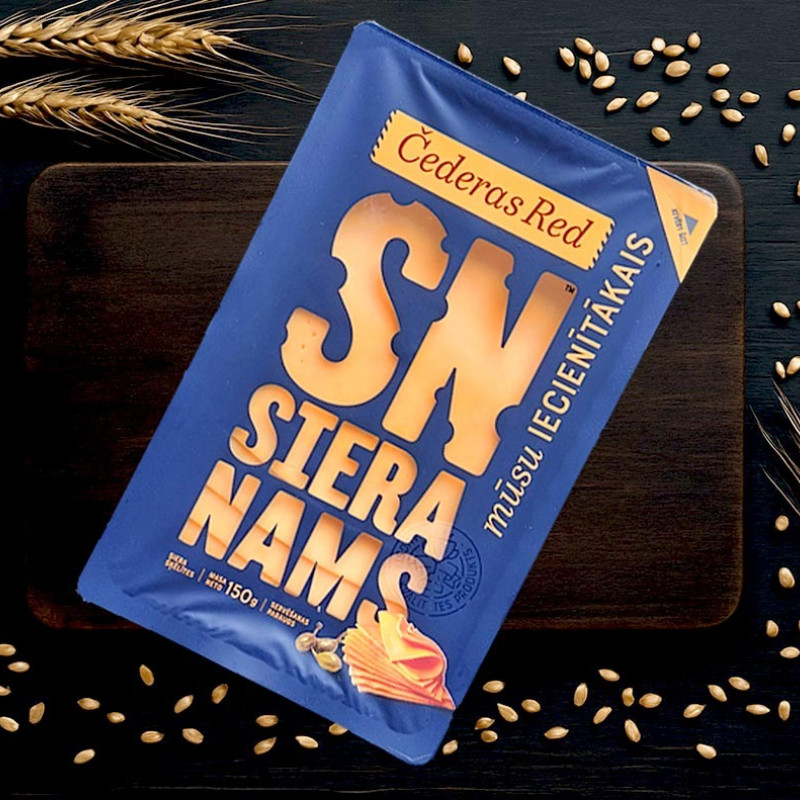 Siers  "Čederas Red" SN šķēlītes 150g