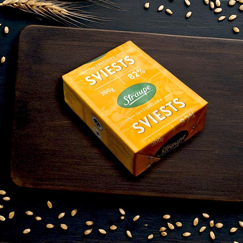 Sviests saldkrējuma 82% 200g