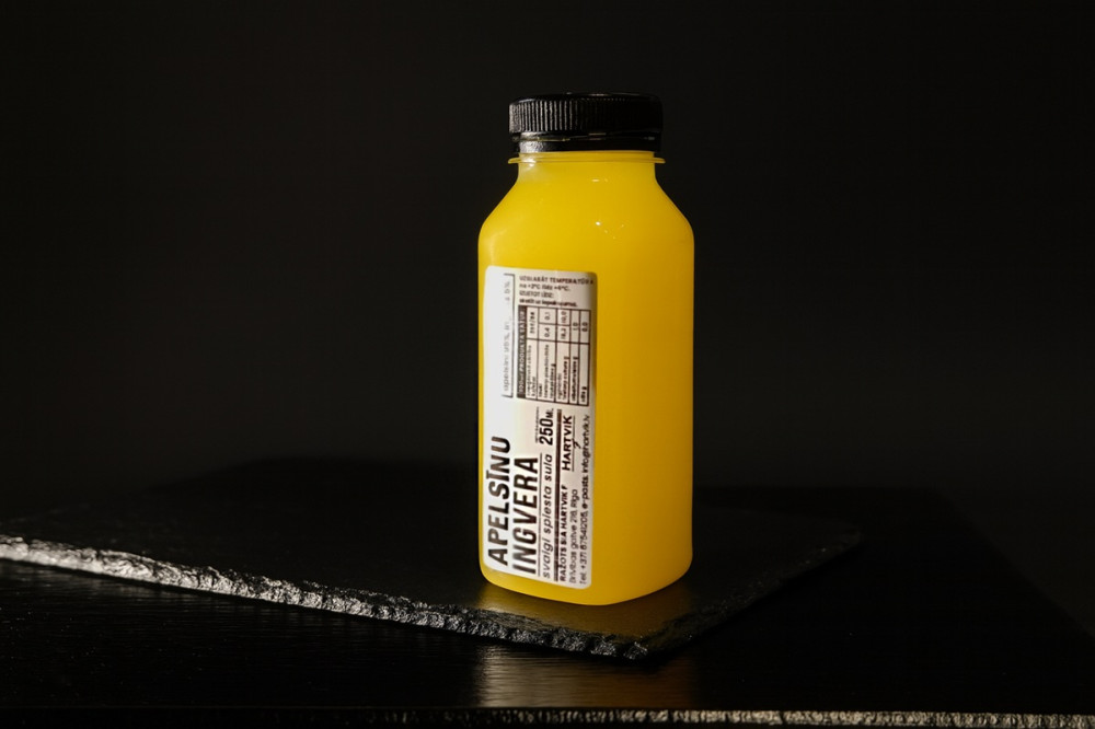 Svaigi spiesta sula Apelsīnu - ingvera 250ml.