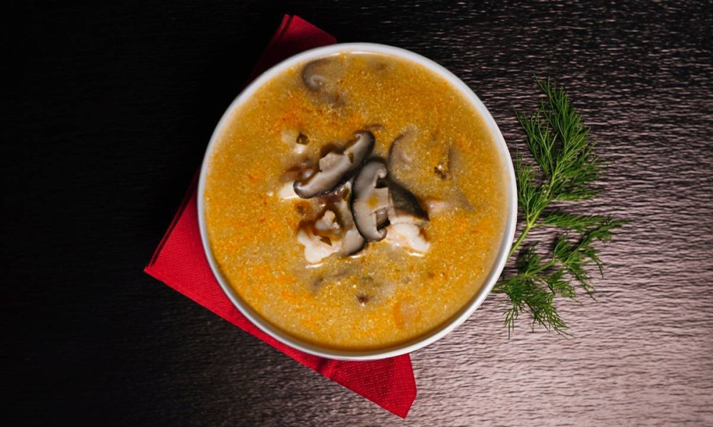 Zupa "Tom Yum" ar garnelēm, 1l