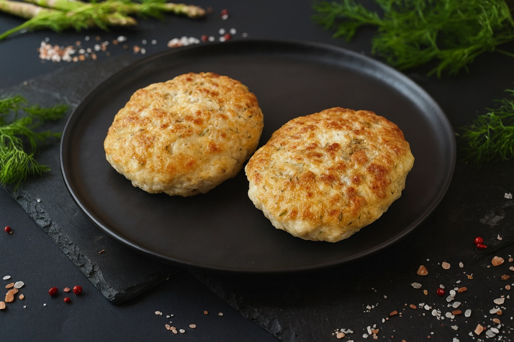 Ceptas vistas filejas kotletes "Maigums", 2 gab