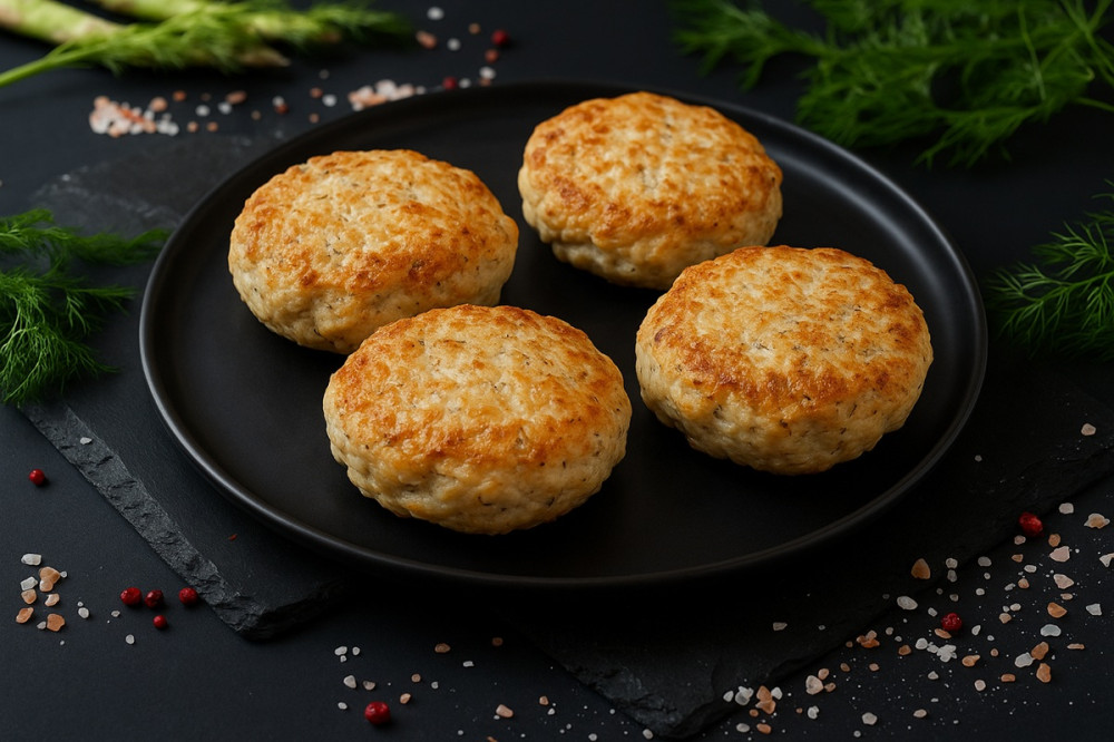 Ceptas vistas filejas kotletes "Maigums", 4 gab