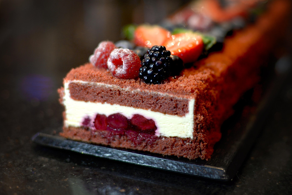 "Red velvet" ar ķiršiem