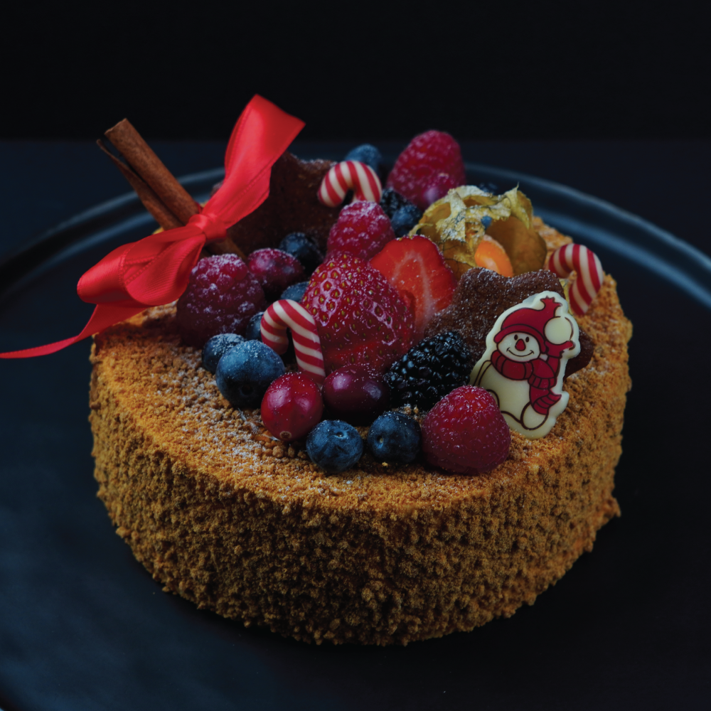 Piparkūku-mandarīnu torte (450g)