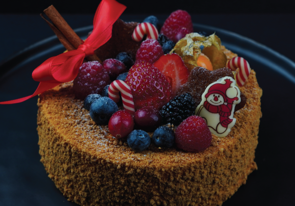 Piparkūku-mandarīnu torte, 450g