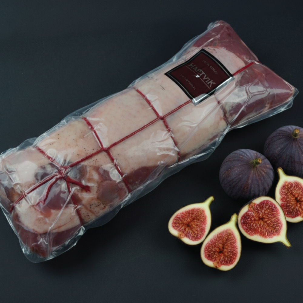 Marinēts pīles cepetis ar ābolu-brūkleņu pildījumu, (1gab­~1.600kg)