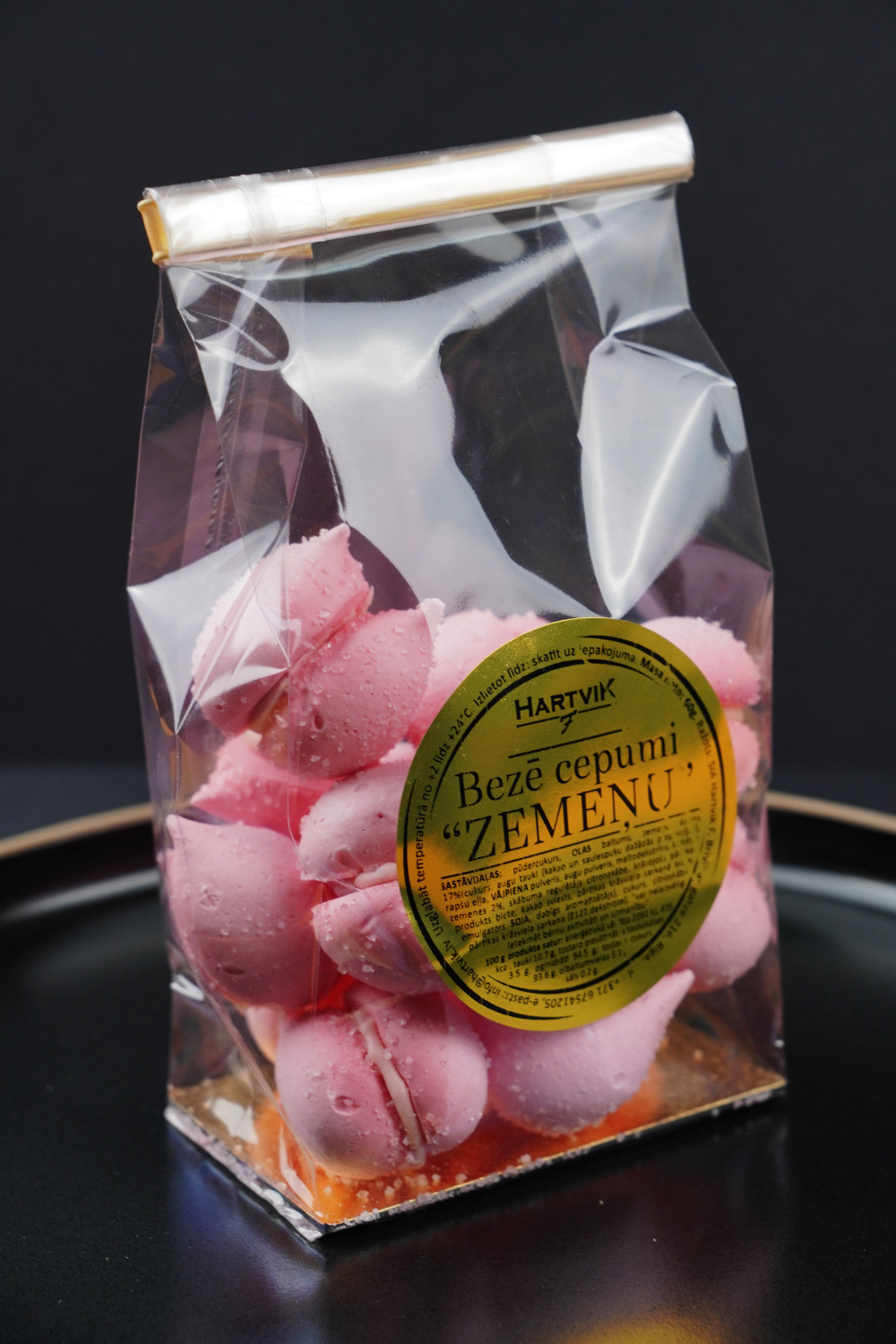 Bezē cepumi ''Zemeņu'', 60g