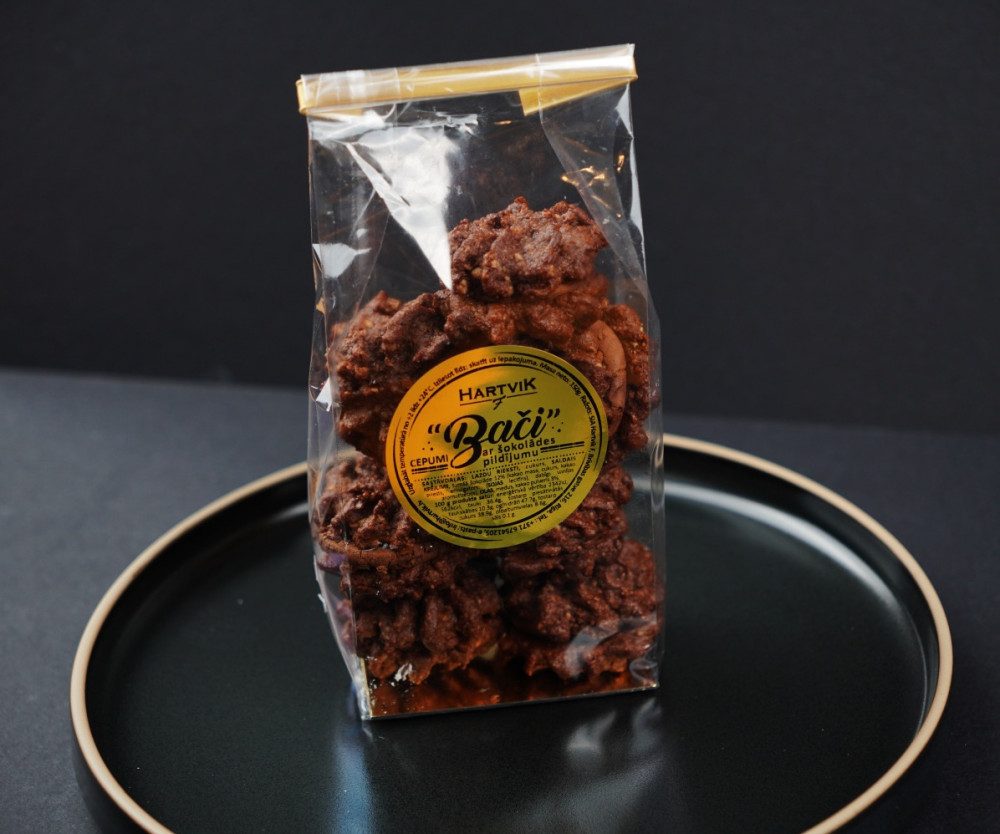 Cepumi ''Bači'' ar šokolādes pildījumu, 150g