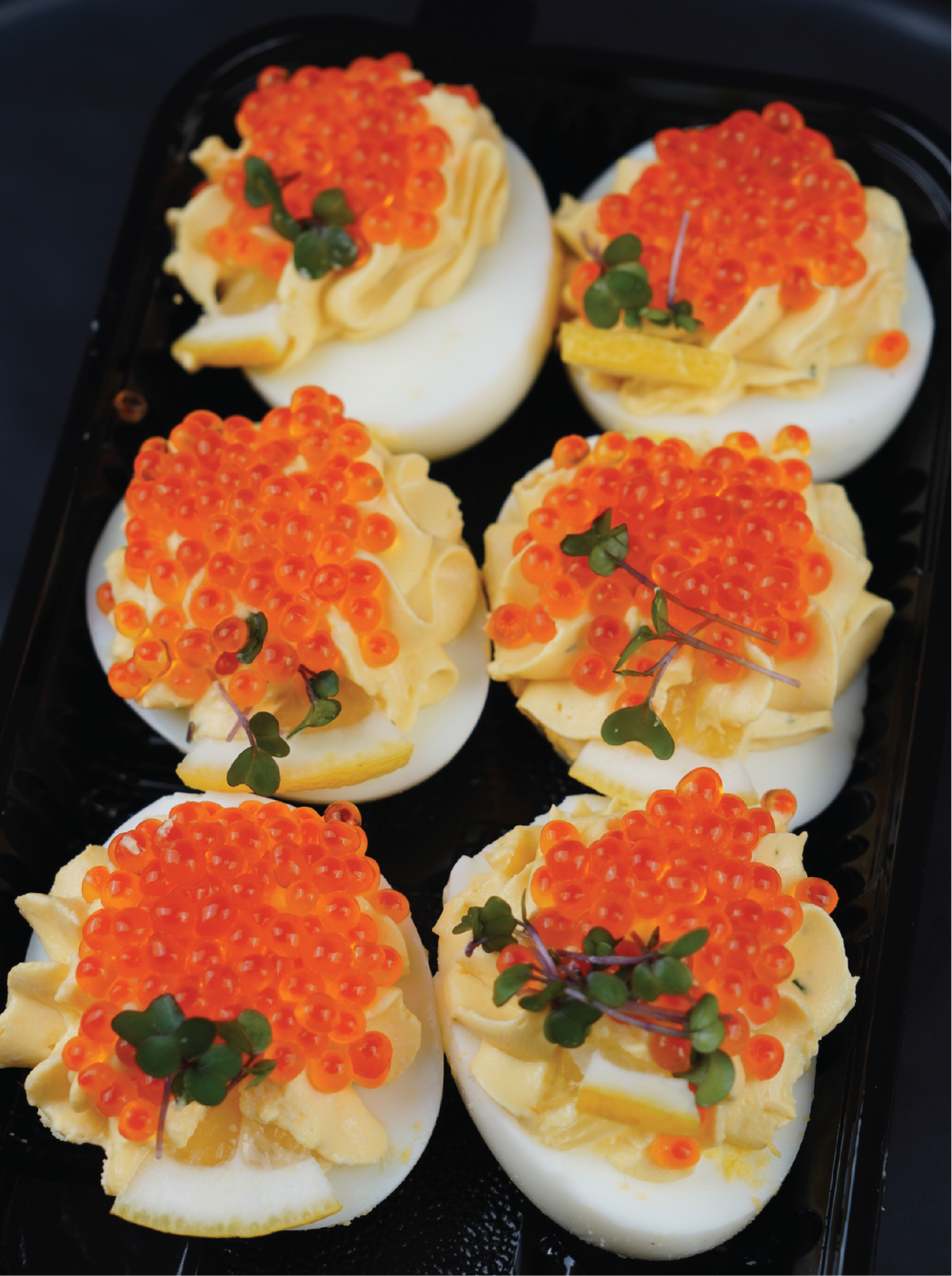 Pildītas olas ar ikriem, 250g