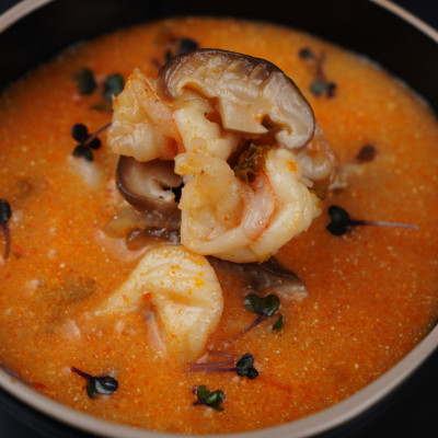 Tom Yum ar garnelēm